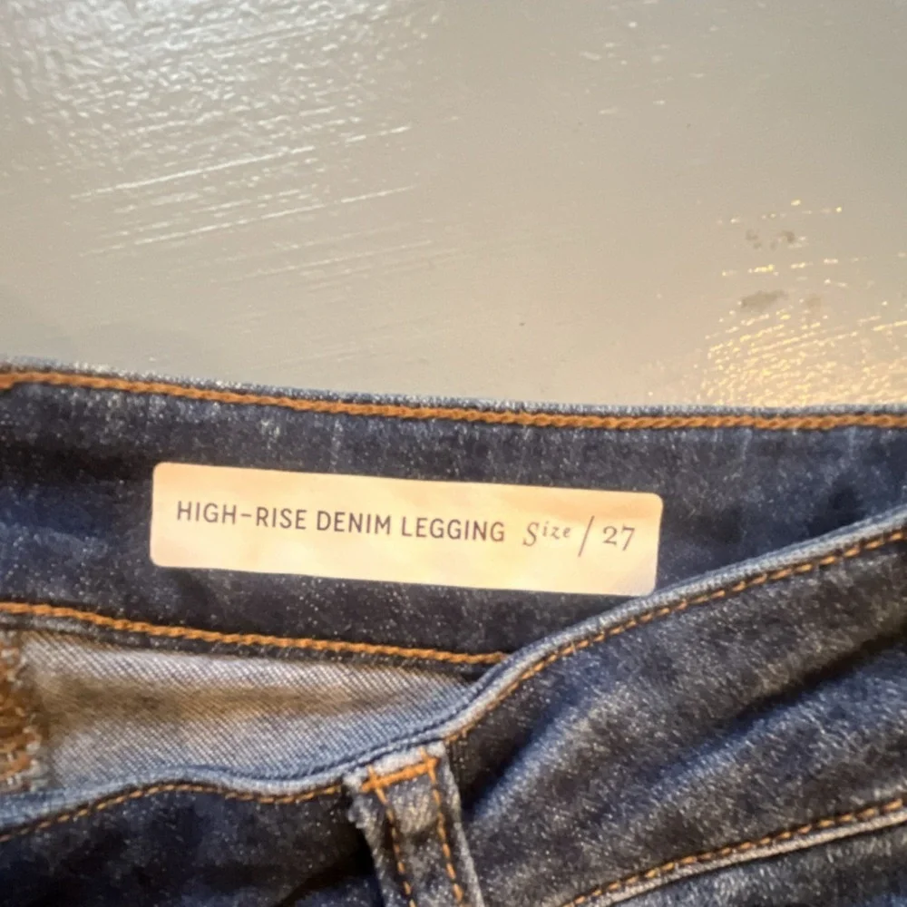 Pilcro The Letterpress Women's High-Rise Jegging Slim Dark Wash Stretch 5-Pocket